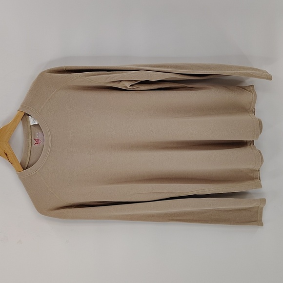Drifire beige men's pullover long sleeve shirt size large - Picture 1 of 4